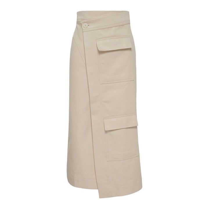 Club21 - Studio 133 Biyan - Cotton Sarong Skirt - SKIRTS - Beige