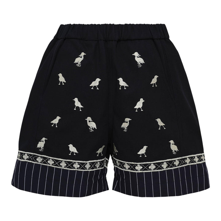 Club21 - Studio 133 Biyan - Cotton Twill Canvas Shorts - SHORTS - Black
