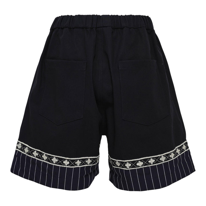Club21 - Studio 133 Biyan - Cotton Twill Canvas Shorts - SHORTS - Black