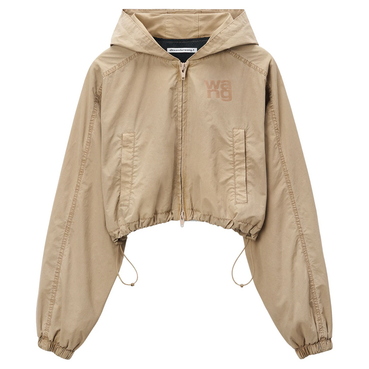 جاكيت بومبر مقصوص بشعار