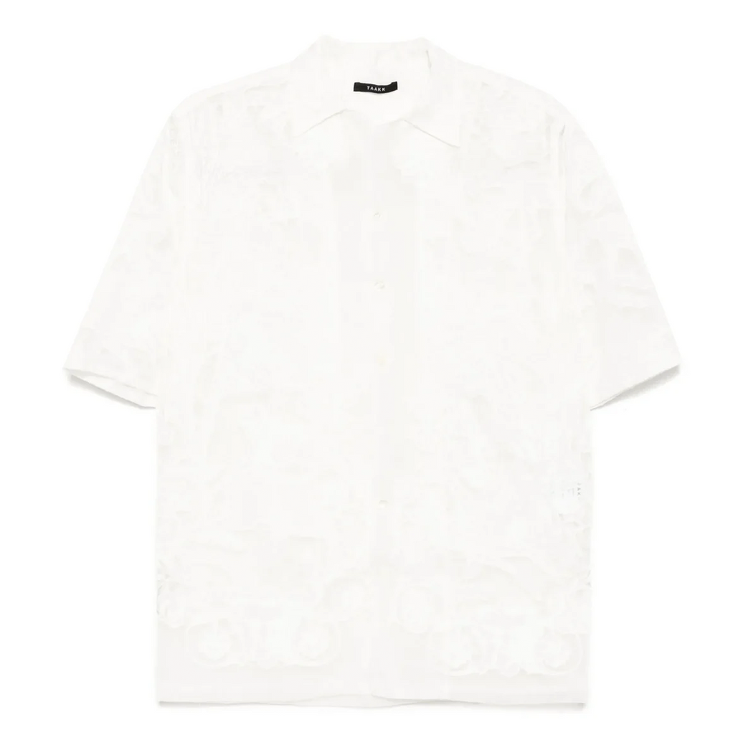 Áo sơ mi cổ mở