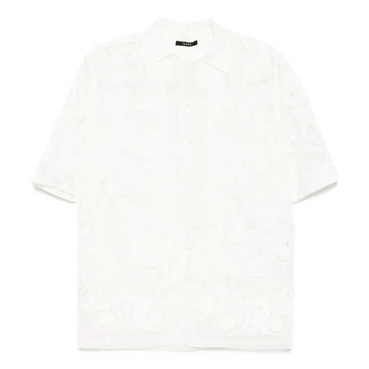 Áo sơ mi cổ mở