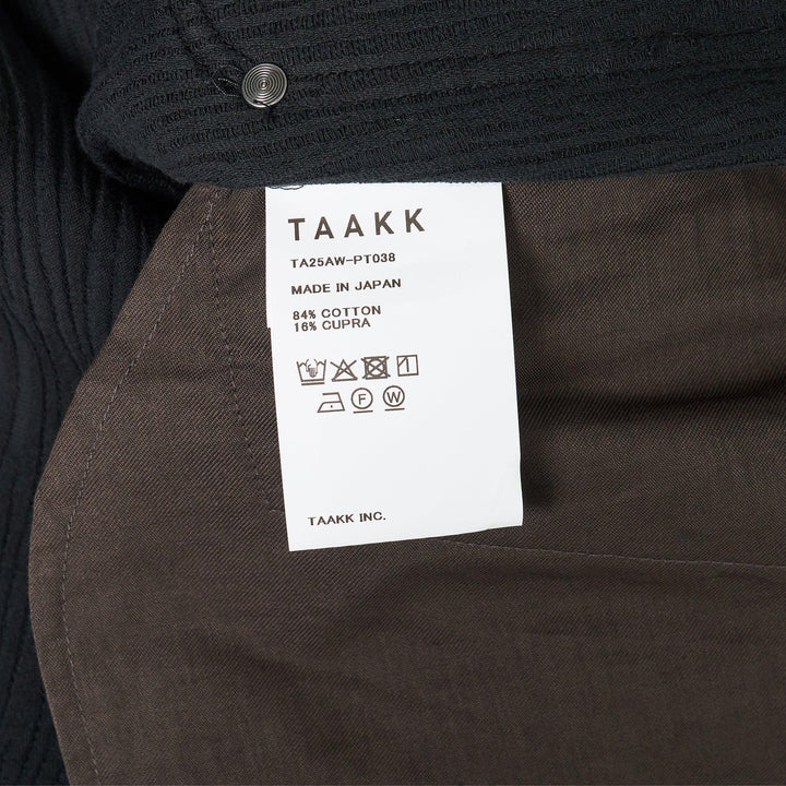 Club21 - TAAKK - Crepe Painter Pants - PANTS - Black