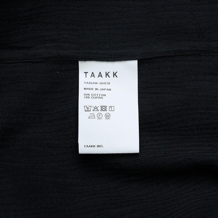 Club21 - TAAKK - Crepe Pocket Shirt - SHIRTS - Black