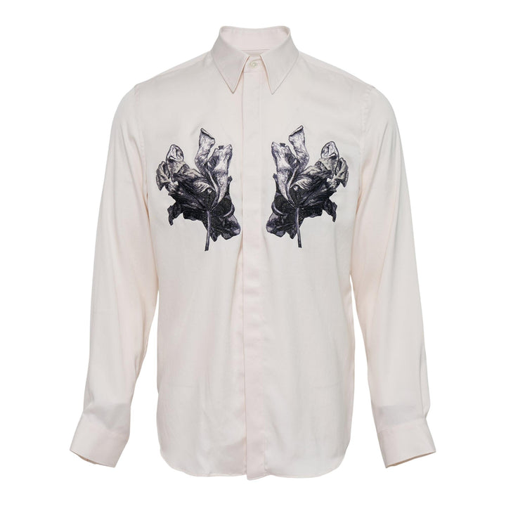 Club21 - TAAKK - Embroidery Shirt - SHIRTS - White