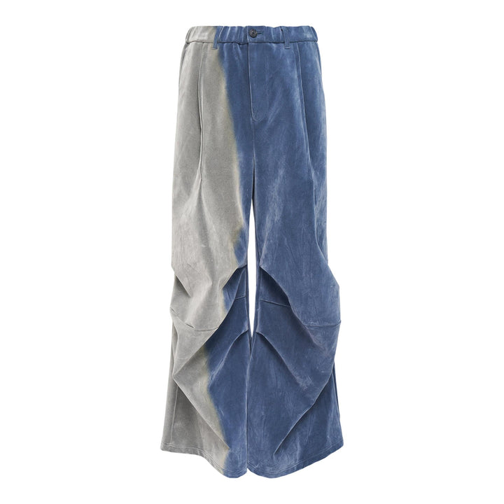 Club21 - TAAKK - Gradation Pile Design Easy Pants - PANTS - Blue