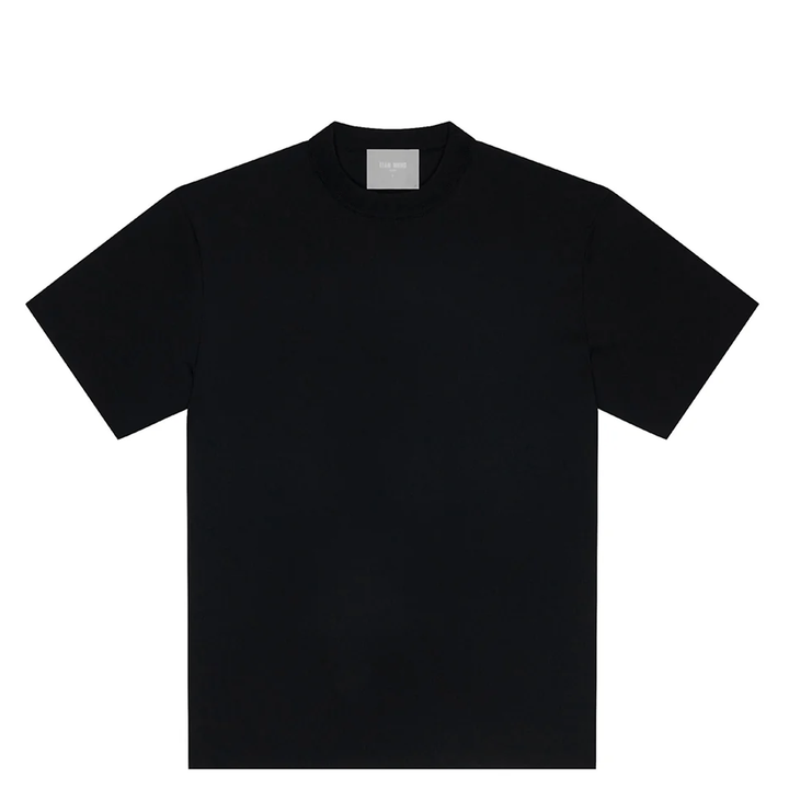 TEAM_WANG_design_I_SEE_THE_LIGHTS_Knitted_Short-Sleeve_T-Shirt_Black