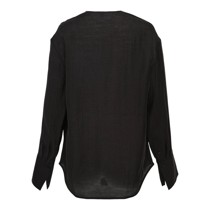 Club21 - TOTEME - Cowl Blouse - WOVEN TOPS - Black