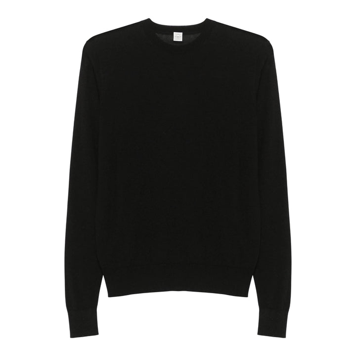 Club21 - TOTEME - Fine Crew Knit - KNIT TOPS - Black