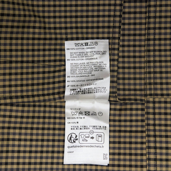 Club21 - TOTEME - Oversized Checked Jacket - COATS - Beige