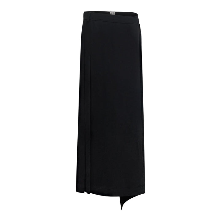 Club21 - TOTEME - Pleated Wrap Skirt - SKIRTS - Black