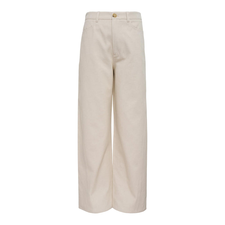 Club21 - TOTEME - Twisted Tailored Trousers - PANTS - Brown