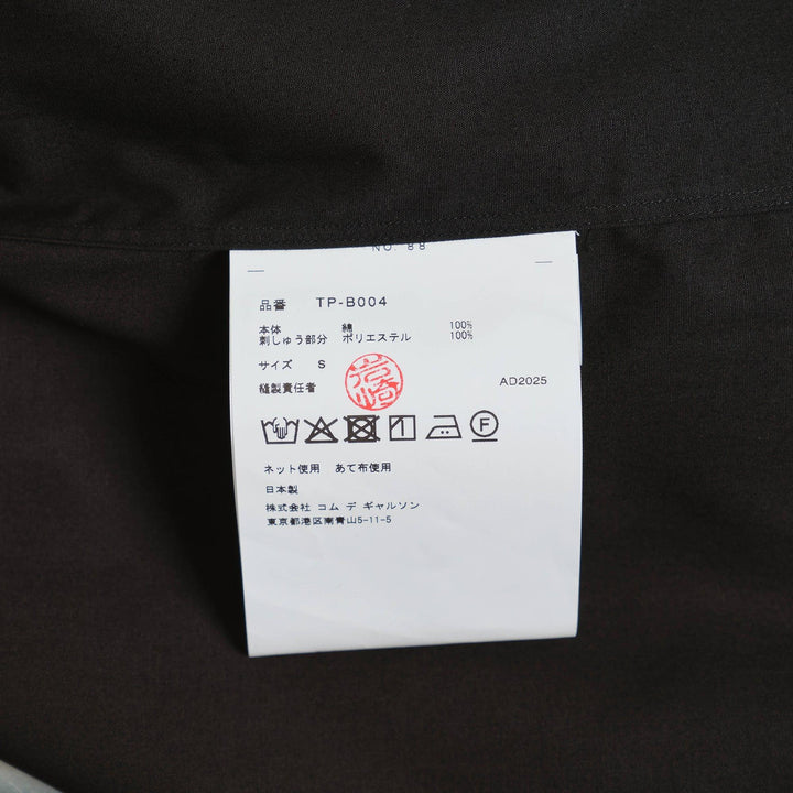 Club21 - Tao - Cotton Broad X Polyester Satin Top - BLOUSES - Black