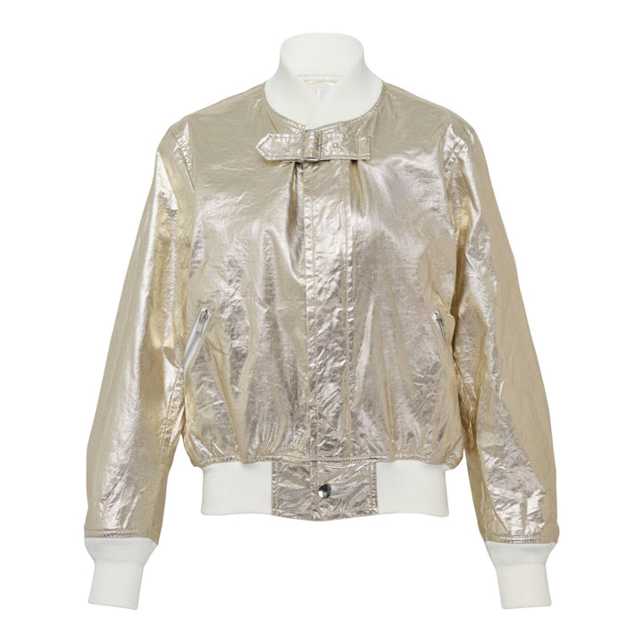 Club21 - Tao - Cotton Twill Foiled Print Jacket - JACKETS - Gold
