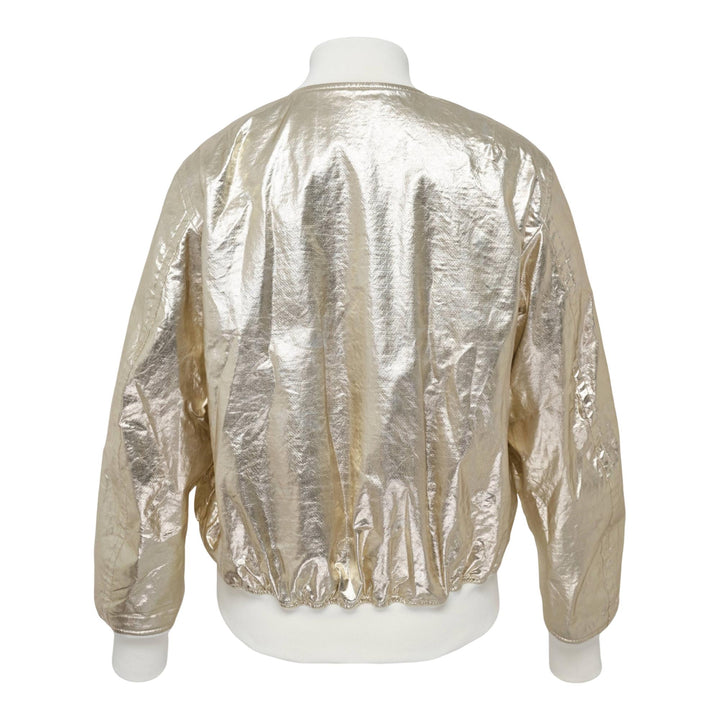 Club21 - Tao - Cotton Twill Foiled Print Jacket - JACKETS - Gold