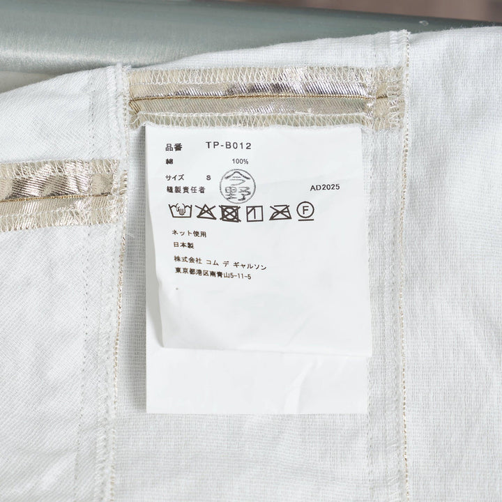 Club21 - Tao - Cotton Twill Foiled Print Top - BLOUSES - Gold