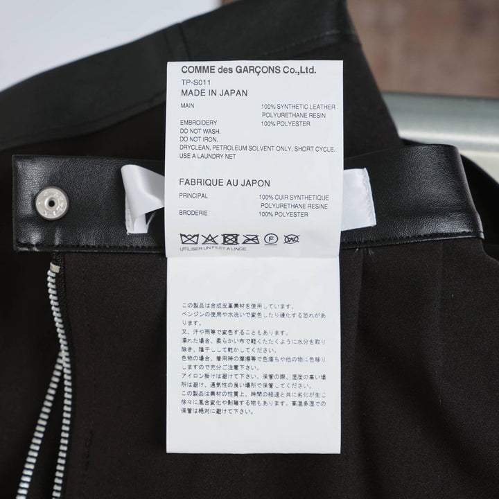 Club21 - Tao - Faux Leather Polyester Satin Skirt - SKIRTS - Black