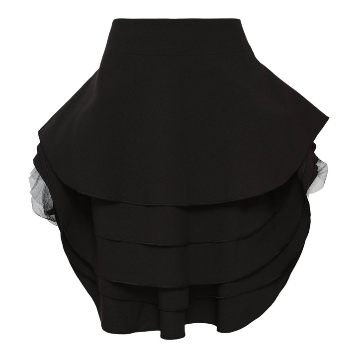 Club21 - Tao - Polyester Tropical Nylon Tulle Skirt - SKIRTS - Black