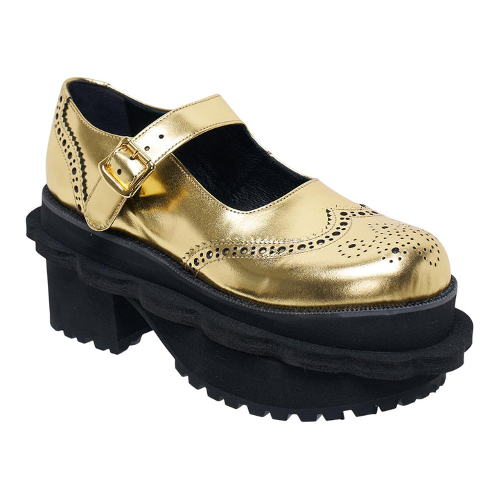 Club21 - Tao - Steer Foiled Sneakers - SNEAKERS - Gold