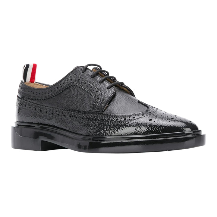 Club21 - Thom Browne - Dipped Longwing Brogue Women - FLAT SHOES - Black