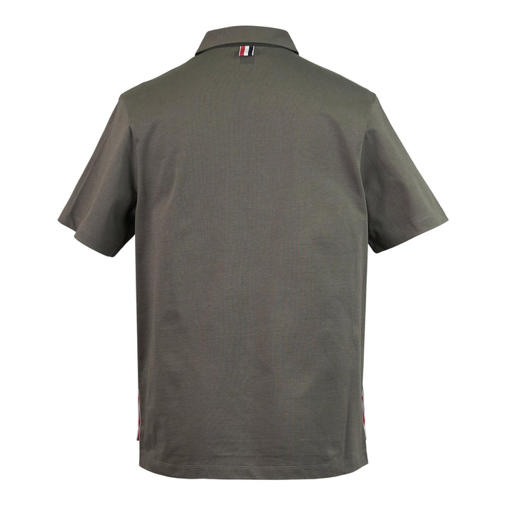 Club21 - Thom Browne - Oversized Short Sleeve Polo - POLOS - Green