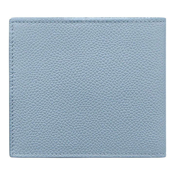 Club21 - Thom Browne - Pebble Grain Bifold Men - WALLETS - Light Blue