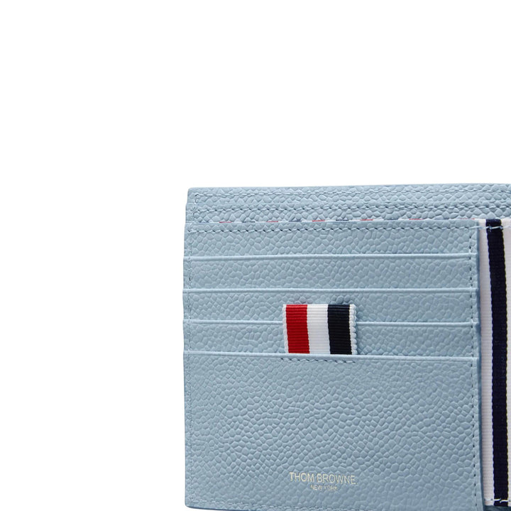 Club21 - Thom Browne - Pebble Grain Bifold Men - WALLETS - Light Blue