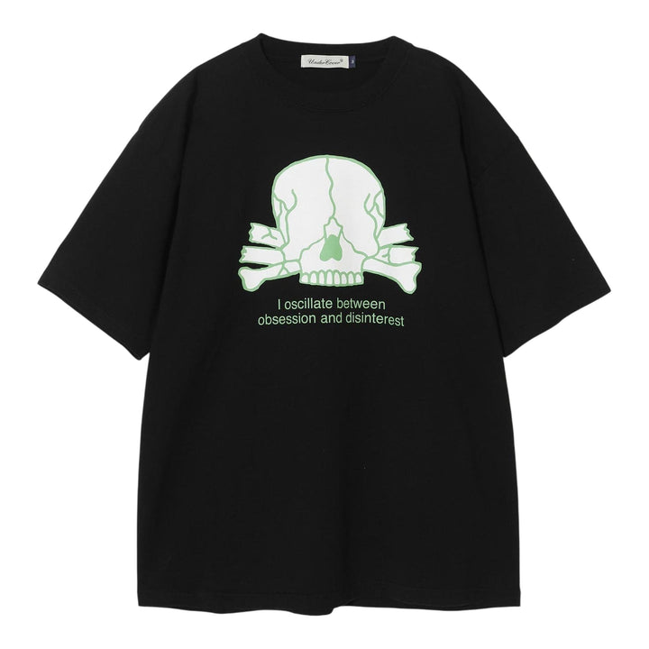 Club21 - UNDERCOVER - Short Sleeve Skull Tee - TEES - Black