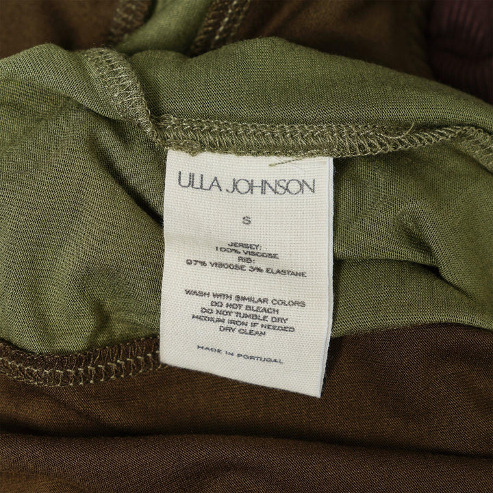 Club21 - Ulla Johnson - Annete Jersey Long Sleevetop - WOVEN TOPS - Military