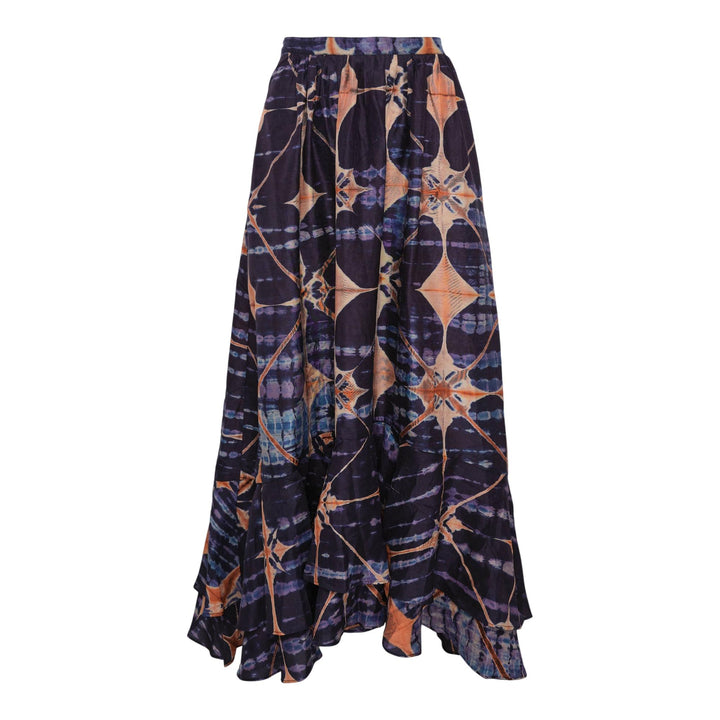 Club21 - Ulla Johnson - Mae High Low Skirt - SKIRTS - Dark Blue