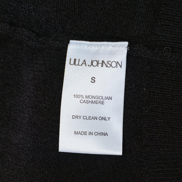 Club21 - Ulla Johnson - Margaux Embroidered Cashmere Cardigan - CARDIGANS - Black