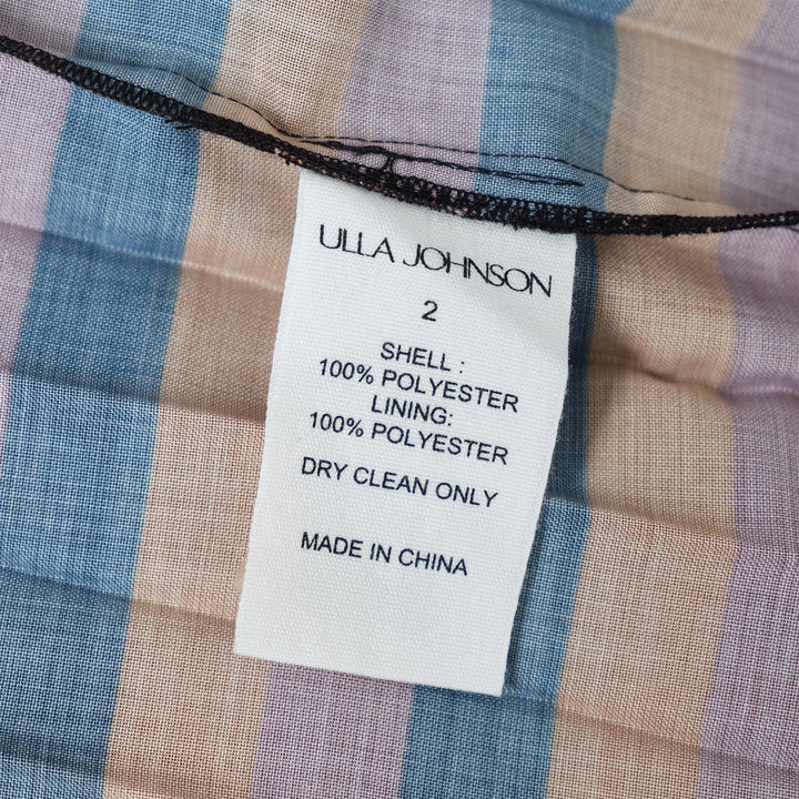 Club21 - Ulla Johnson - Violeta Pleated Sleeveless Midi Dress - WOVEN DRESSES - Purple