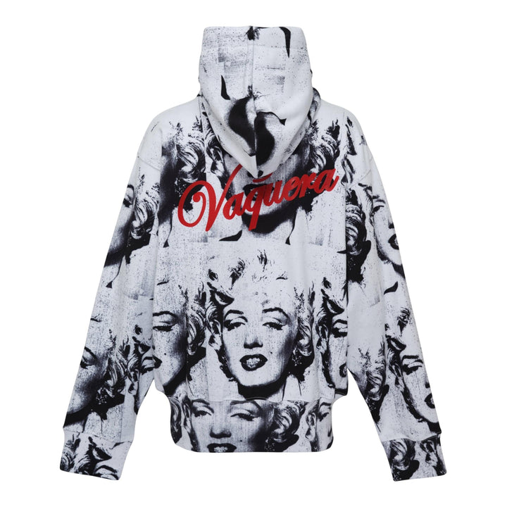 Club21 - VAQUERA - Women Marilyn Hoodie Knit - SWEATSHIRTS - White