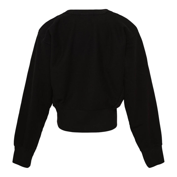 Club21 - VAQUERA - Women Shoulderpad Sweatshirt - SWEATSHIRTS - Black