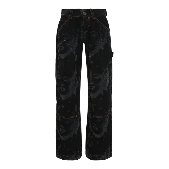 Club21 - VAQUERA - Workwear Marylin Jeans Woven - JEANS - Black