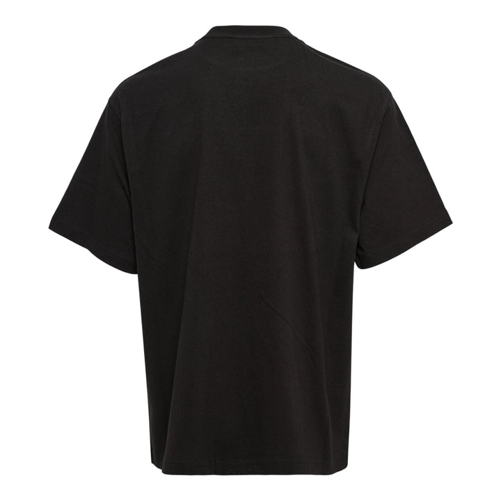 Club21 - We11done - Black Watercolor Monster T-Shirt - TEES - Black