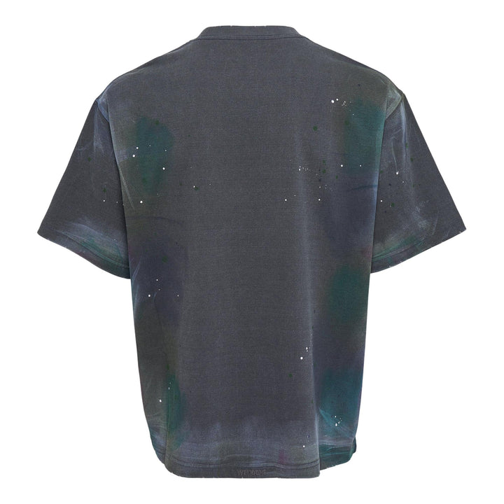 Club21 - We11done - Charcoal Dirty Painting T-Shirt - TEES - Charcoal