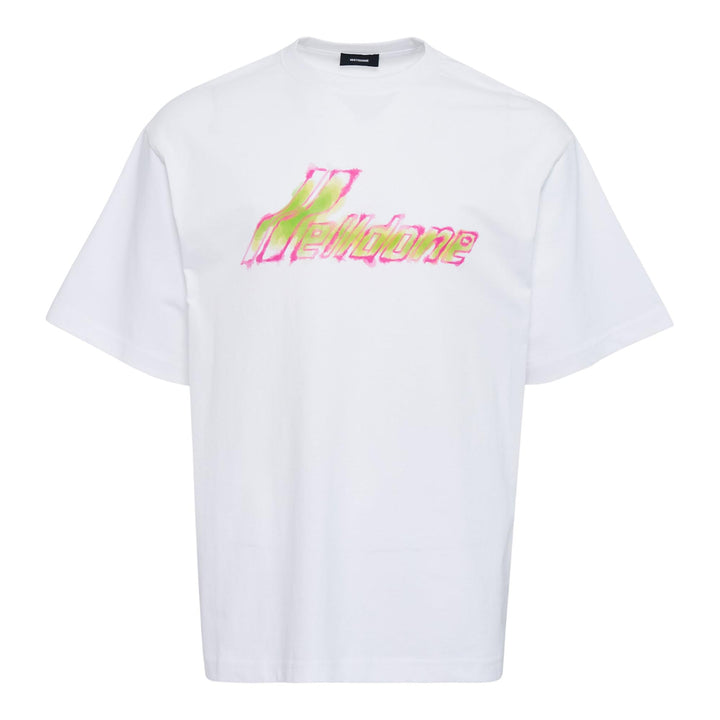 Club21 - We11done - White Watercolor T-Shirt - TEES - White