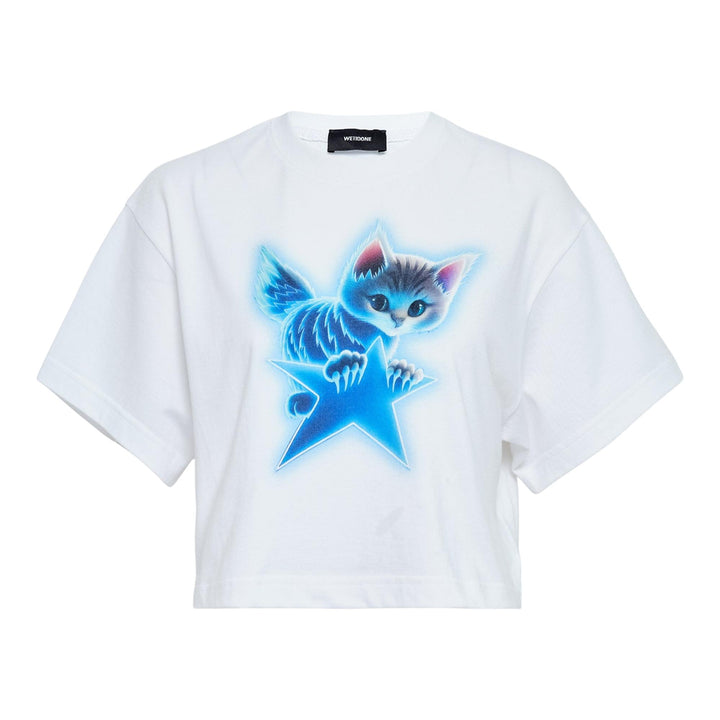 Club21 - We11done - White Womens Amber T-Shirt - TEES - White