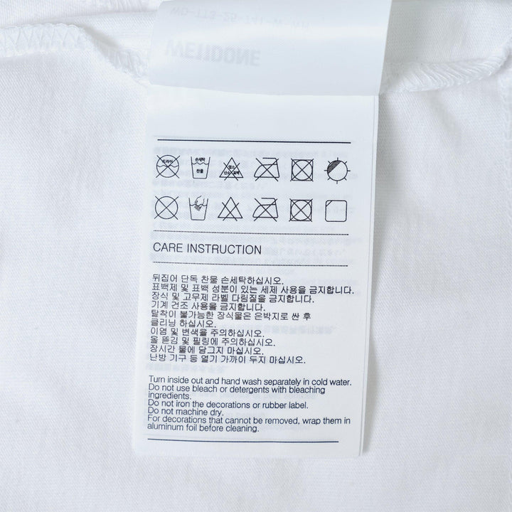 Club21 - We11done - White Womens Amber T-Shirt - TEES - White