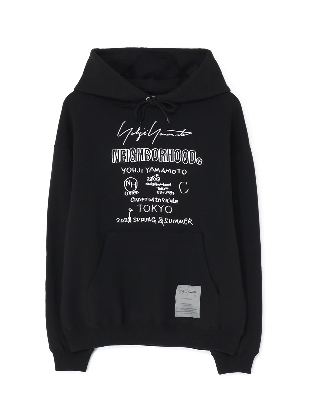 Yohji Yamamoto x NEIGHBORHOOD Cotton PT Hoodie