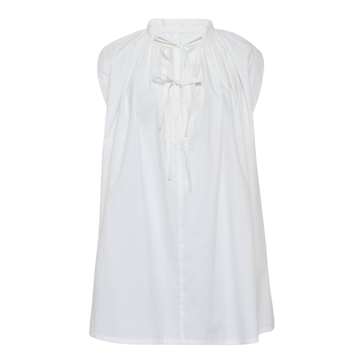 Club21 - Y's - Sleeveles Blouse - WOVEN TOPS - Off-White