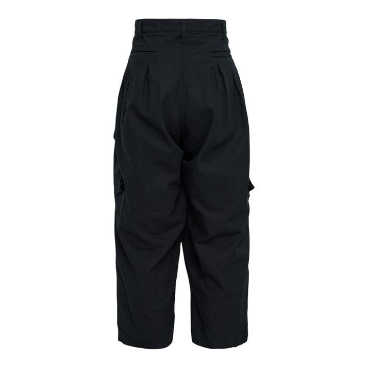 Club21 - Yohji Yamamoto - 12Tuck Work Pants - PANTS - Black