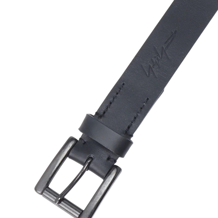 Club21 - Yohji Yamamoto - 30mm Plain Belt - BELTS - Black