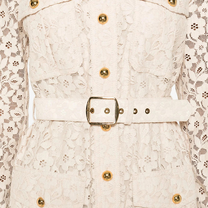 Club21 - ZIMMERMANN - Hypnotic Lace Utility Dress - DRESSES - Beige