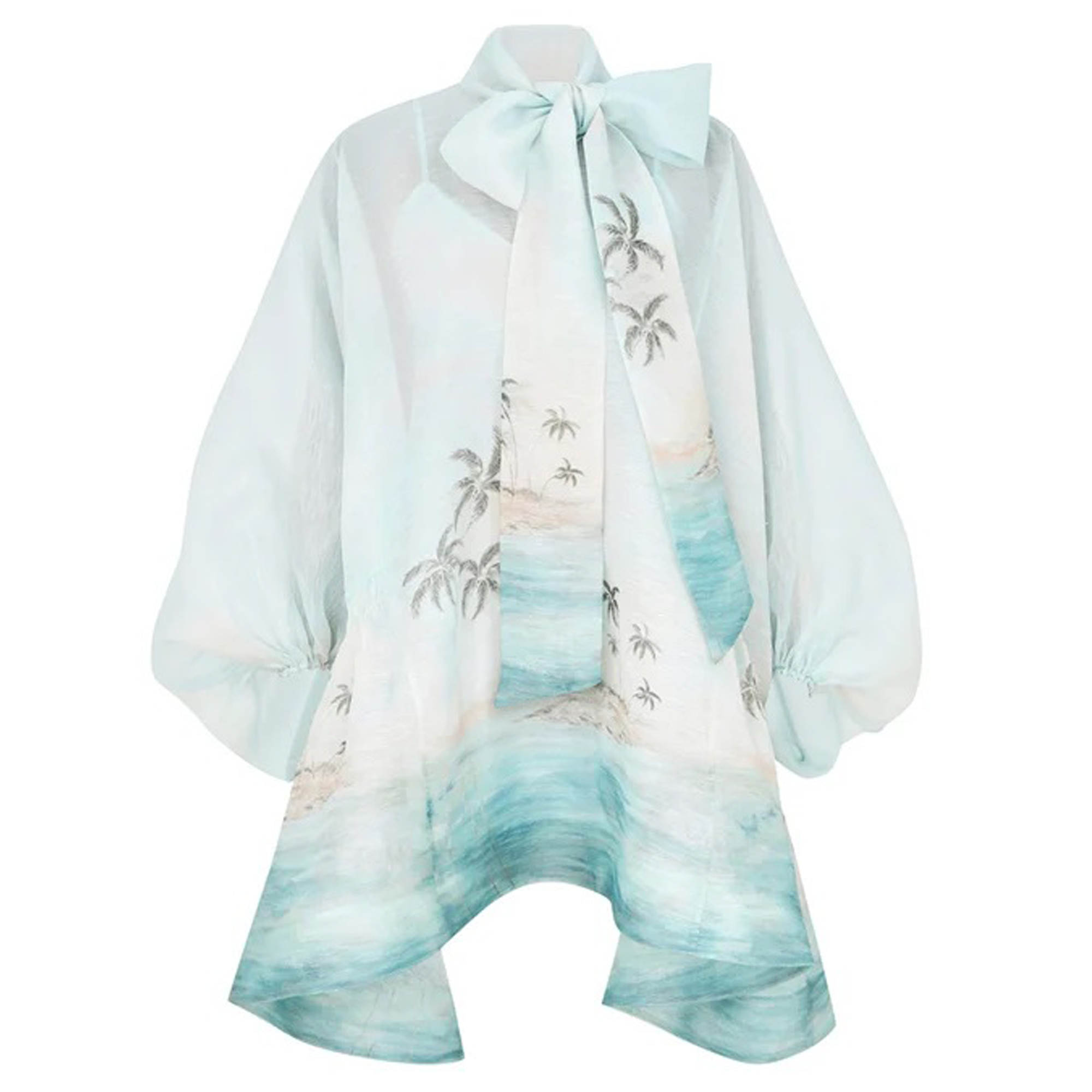 illuminate billow mini dress Some dresses whisper. This one vacations. Zimmermann's Illuminate Billow Mini Dress brings the drama in silk-linen- perfect for sunset plans and suitcase moments. To shop this dress and more by Zimmermann, drop