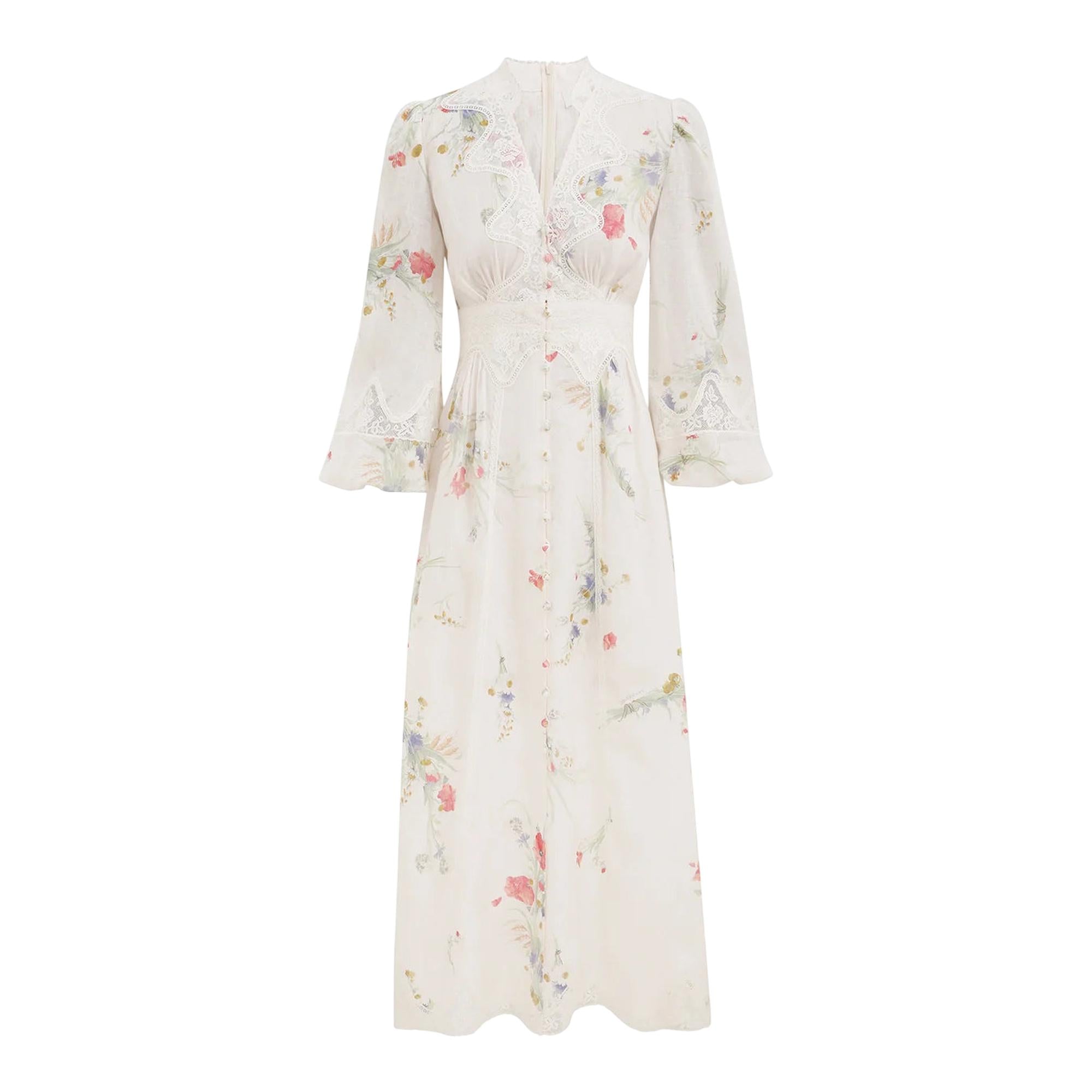 Lucky Lace Plunge Midi Dress Lucky Lace Plunge Midi Dress