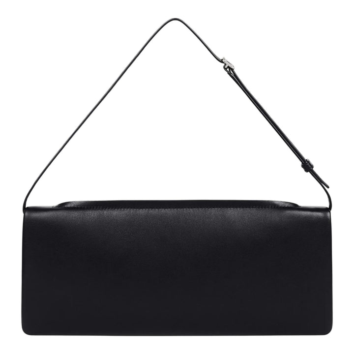 Club21 - courreges - Cuff Leather Clutch - HANDBAGS - Black