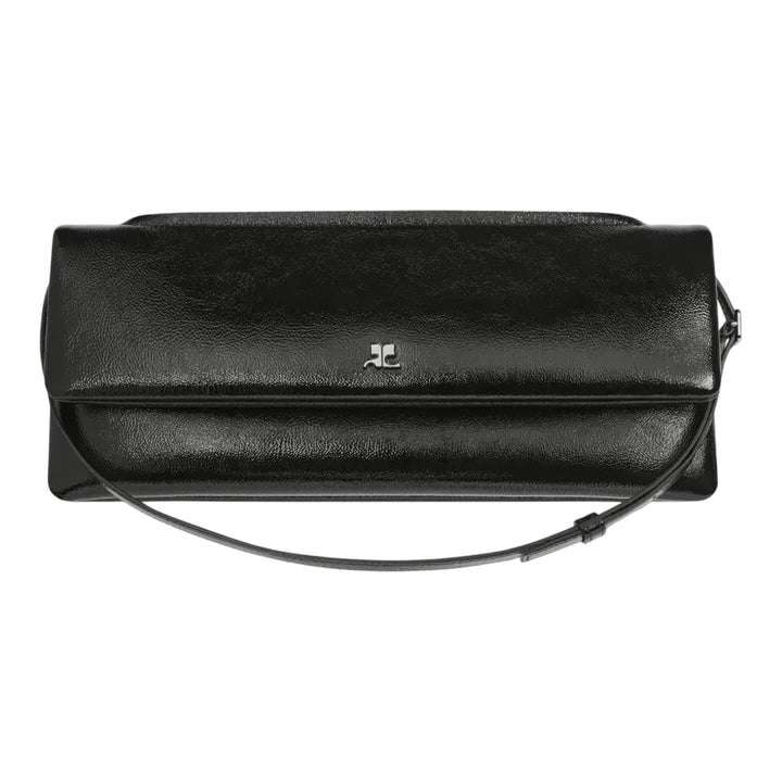 Club21 - courreges - Cuff Naplack Clutch - HANDBAGS - Black