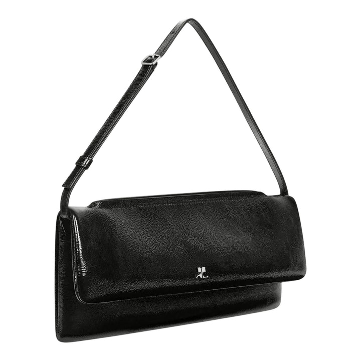 Club21 - courreges - Cuff Naplack Clutch - HANDBAGS - Black